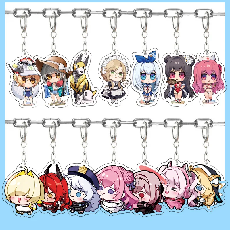 Брелок для ключей Goddess Of Victory Nikke акриловый брелок ювелирная сумка подвески кулон