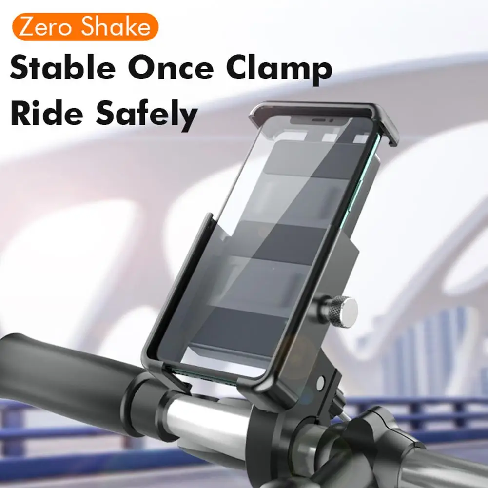 

Motorcycles Bicycles Mobile Phone Brackets 360 Degree Adjustable Mountain Bikes Handlebar Shock-proof Navigation Frames Holder