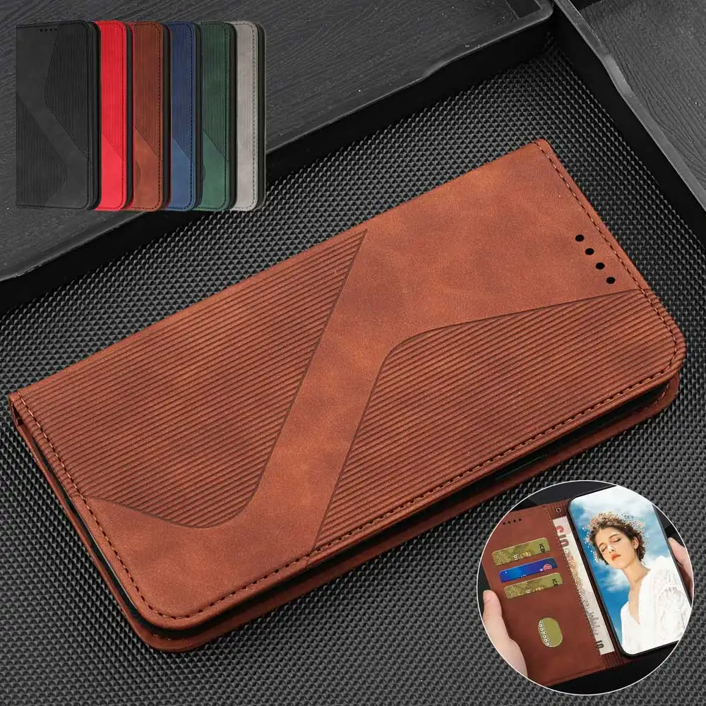 

Magnetic Case for Xiaomi Redmi 10 10c 10 Prime C Leather Phone Cases Redmi Note 10 10s 10t 4g 5g xiaomi 10 10i 10t pro lite