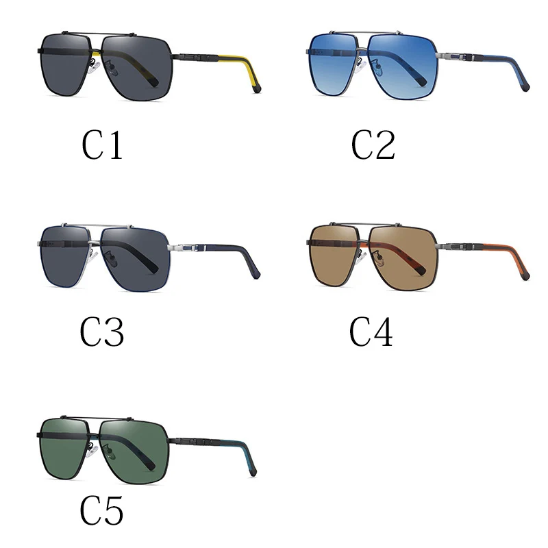 

New Luxury Polarized Sunglasses Men's Driving Shades Male Sun Glasses Vintage Travel Fishing Classic Sun Glasses Uv400 W6321