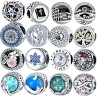 Свободно сочетающиеся ювелирные изделия DIY браслет круглые бусины россыпью браслет ювелирные изделия аксессуары Полые инкрустированные циркониевые бусины различных форм