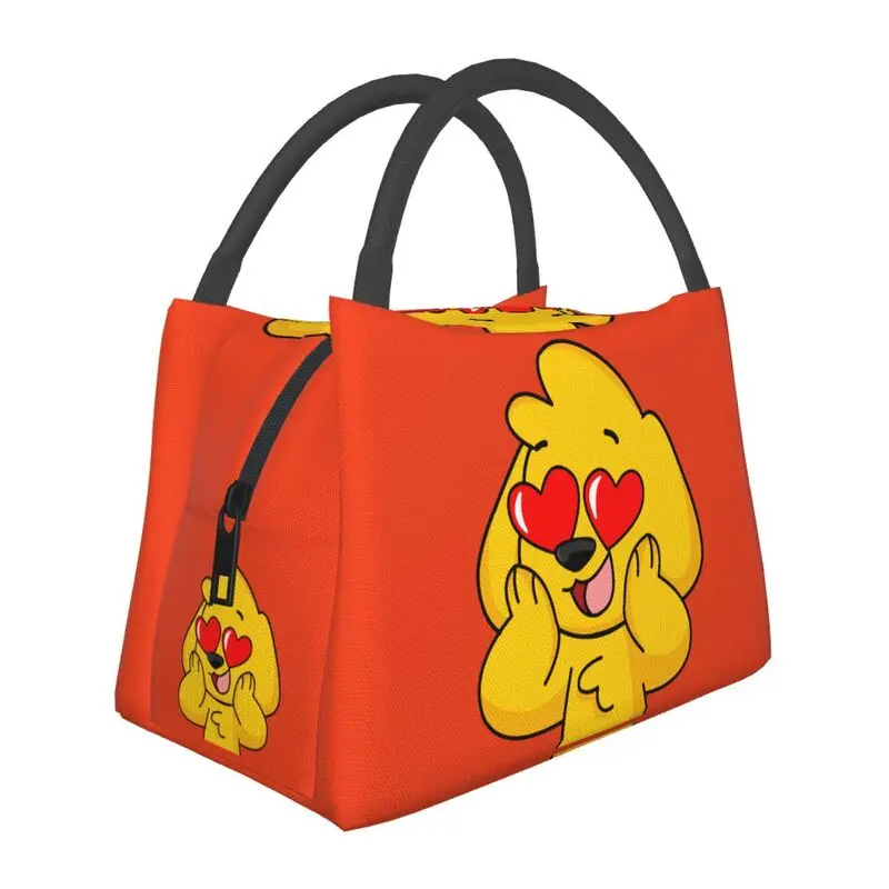 

Портативный Ланч-бокс Perrito Mikecrack с мультяшным рисунком, термоохладитель, пищевая изолированная сумка для ланча, контейнер для путешествий, р...