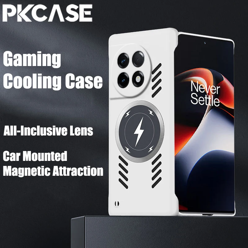 Фото Чехол для телефона PKCASE с магнитным рассеиванием тепла для One Plus 13T 13R 13 12R 12 11R 11 10T 10R 10 Ace 5 Ultra 3 2 Pro Nord CE4 Cover №1