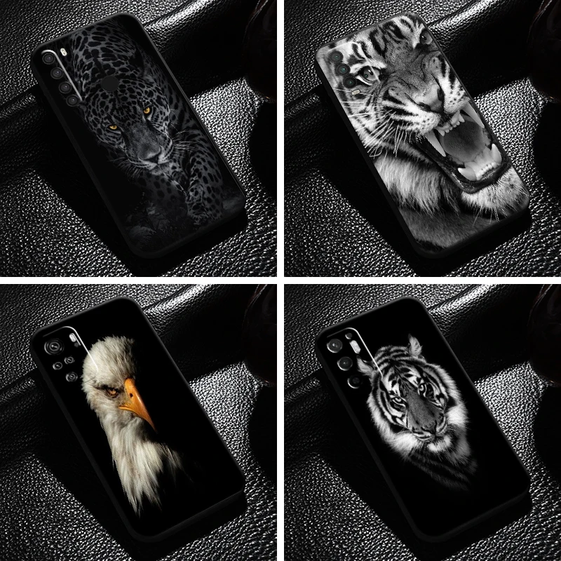

Tiger Lion Eagle Dog Cat Wolf For Xiaomi Redmi Note 10 10S 9 9S 9T 8 8T 7 Pro 5G Redmi 10 9 9A 9T 9C 8 8A Phone Case Funda