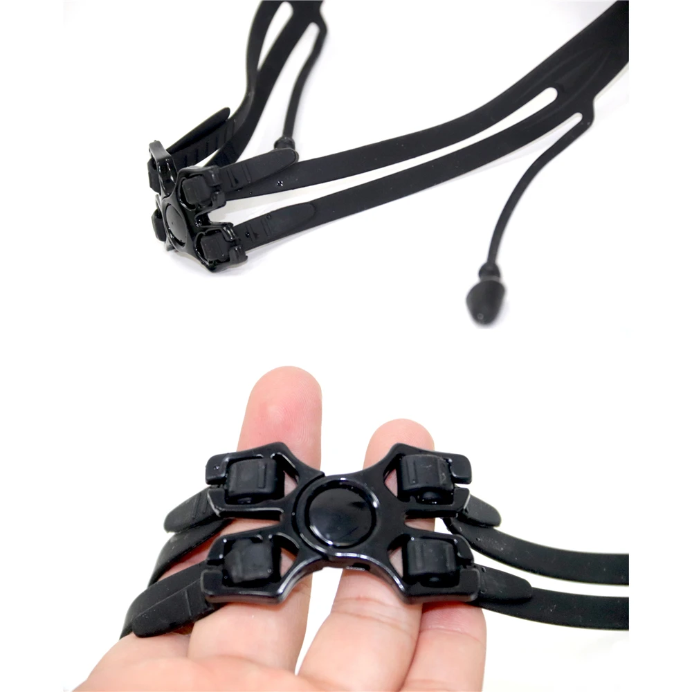 Очки для плавания с черным покрытием Профессиональные противотуманные