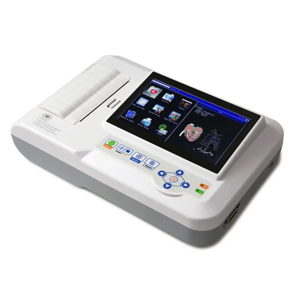 

Медицинские принадлежности ECG600G 6-канальный аппарат ecg