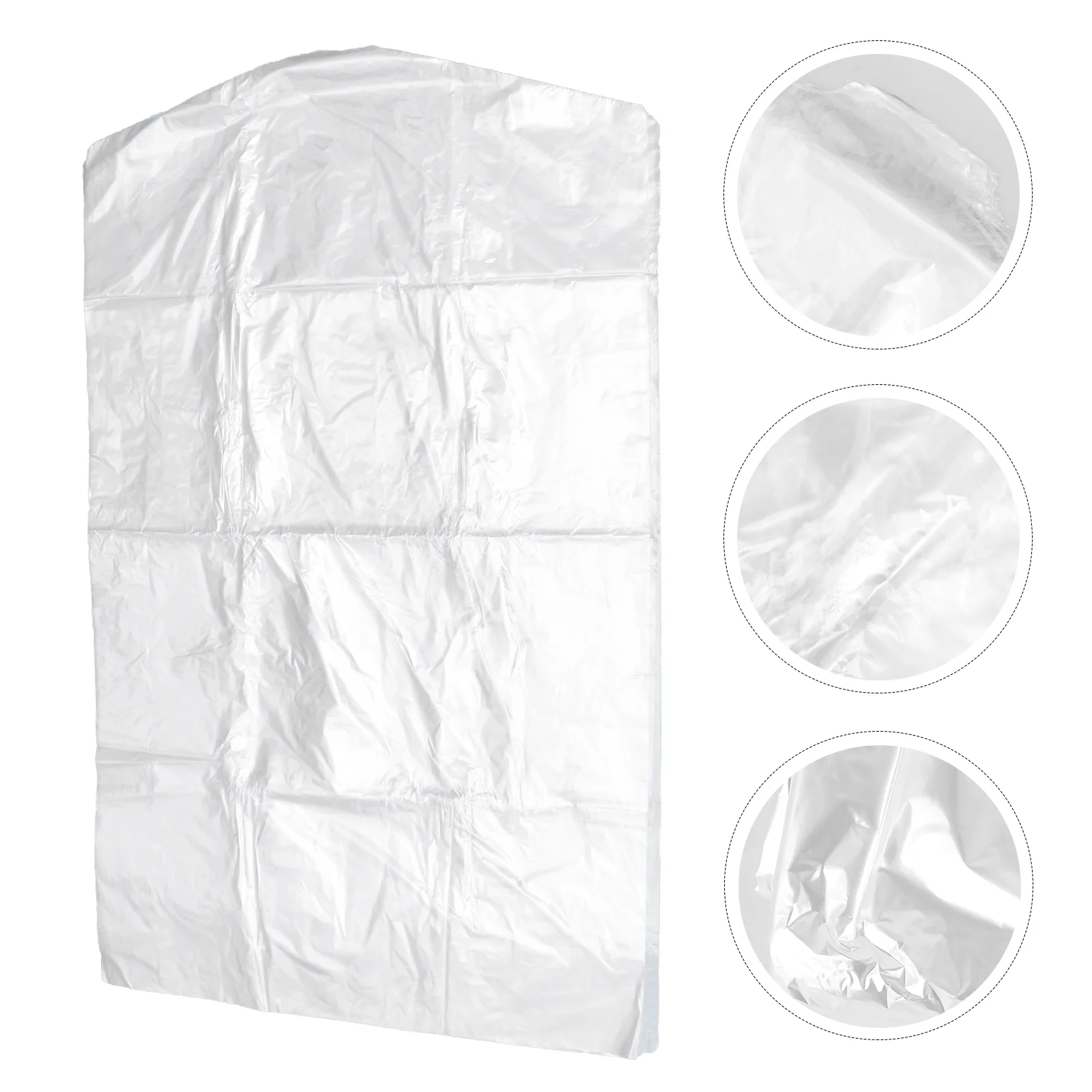 

Garment Cover Clothes Suit Hanging Storage Clear Dry Plastic Covers Clothing Cleaner Dress Transparent Dust Travel Closet Coat