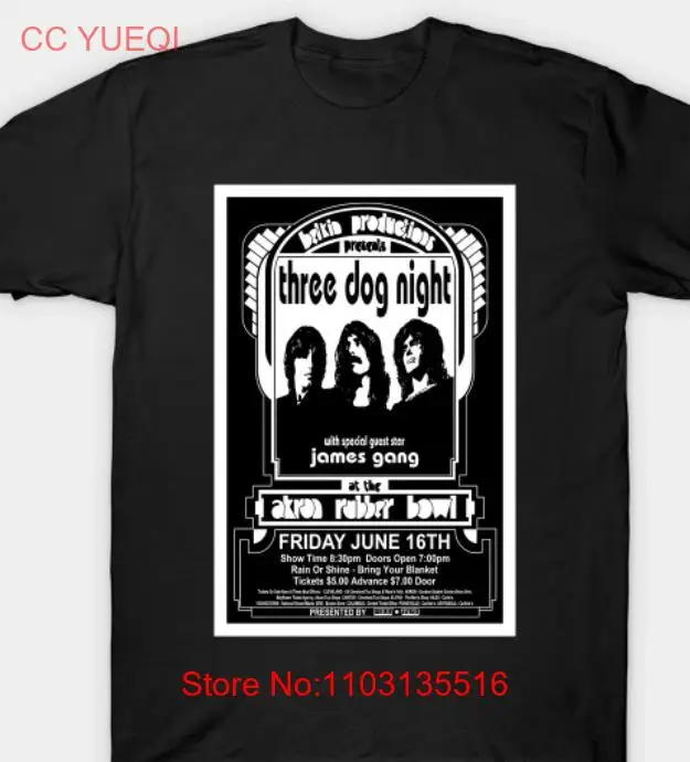 Футболка Three Dog Night NoEnName_Null хлопковая