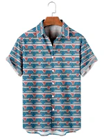 fashion mens shirt hawaiian shirt viking elements 3d printed comfortable casual short sleeve beach oversized clothes 5