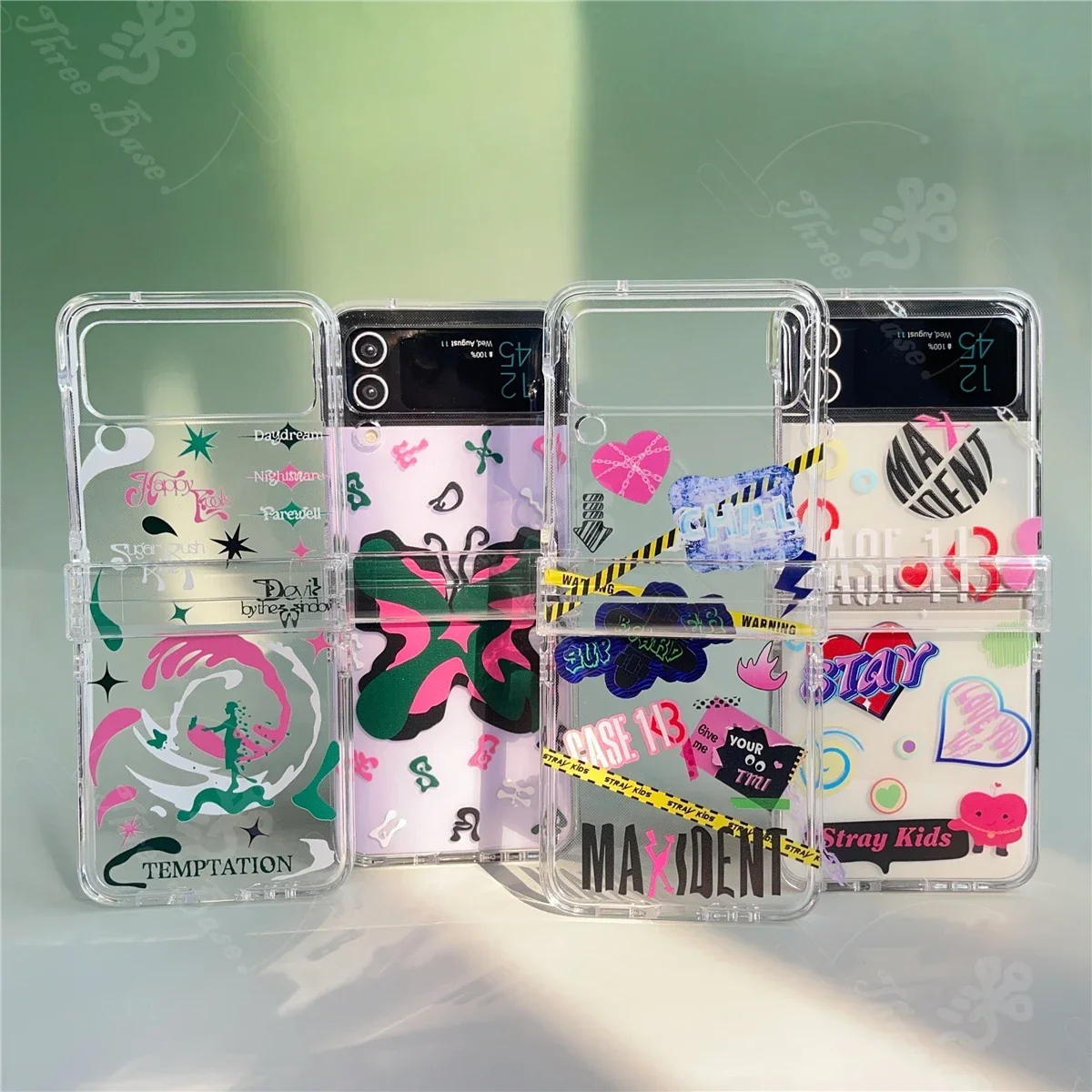 MAXIDENT CASE143 искушение сахарный Раш ездить чехол для телефона Samsung Galaxy Flip3 Zflip4 Zflip5