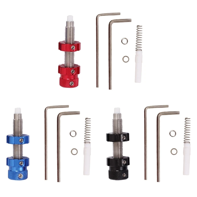 

Compact Built in Spring Piston Portable Bow Plunger Left and Right Universal Screw in Mount and Play for Competitive Bow