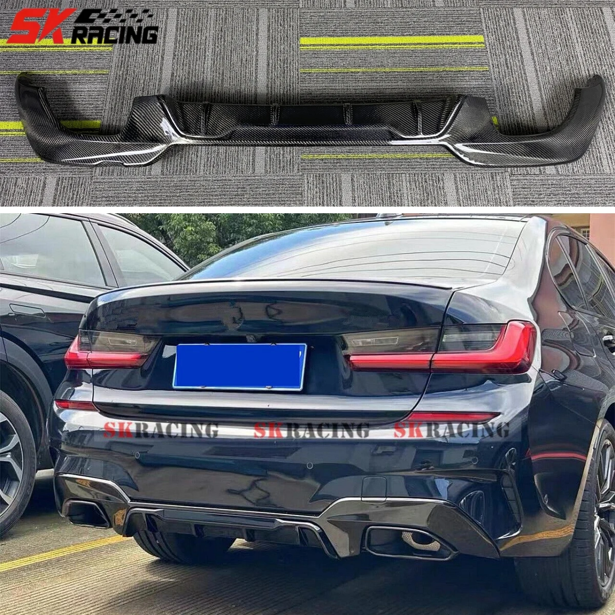 Для 2019-21 BMW G20 M340i детали из углеродного волокна