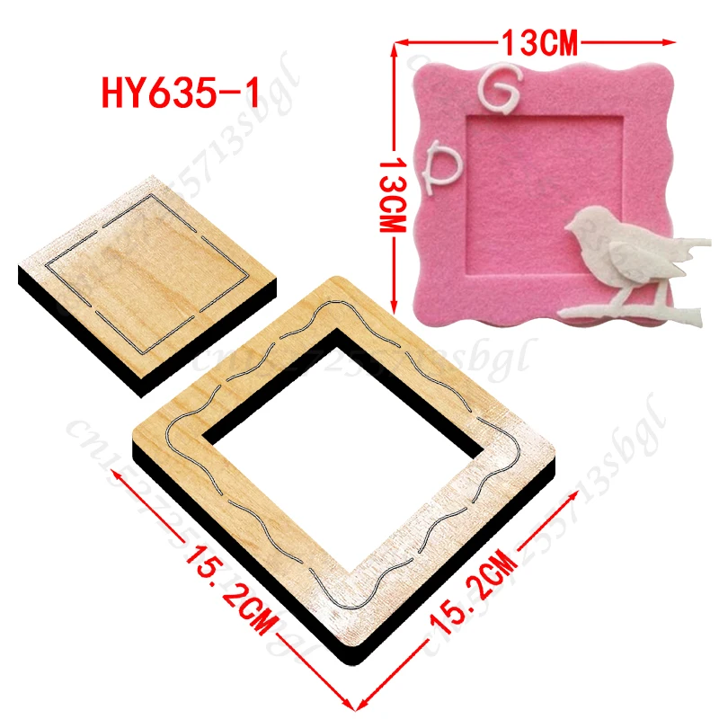 Фоторамка новые деревянные пресс-формы подходят для обычных пресс-форм