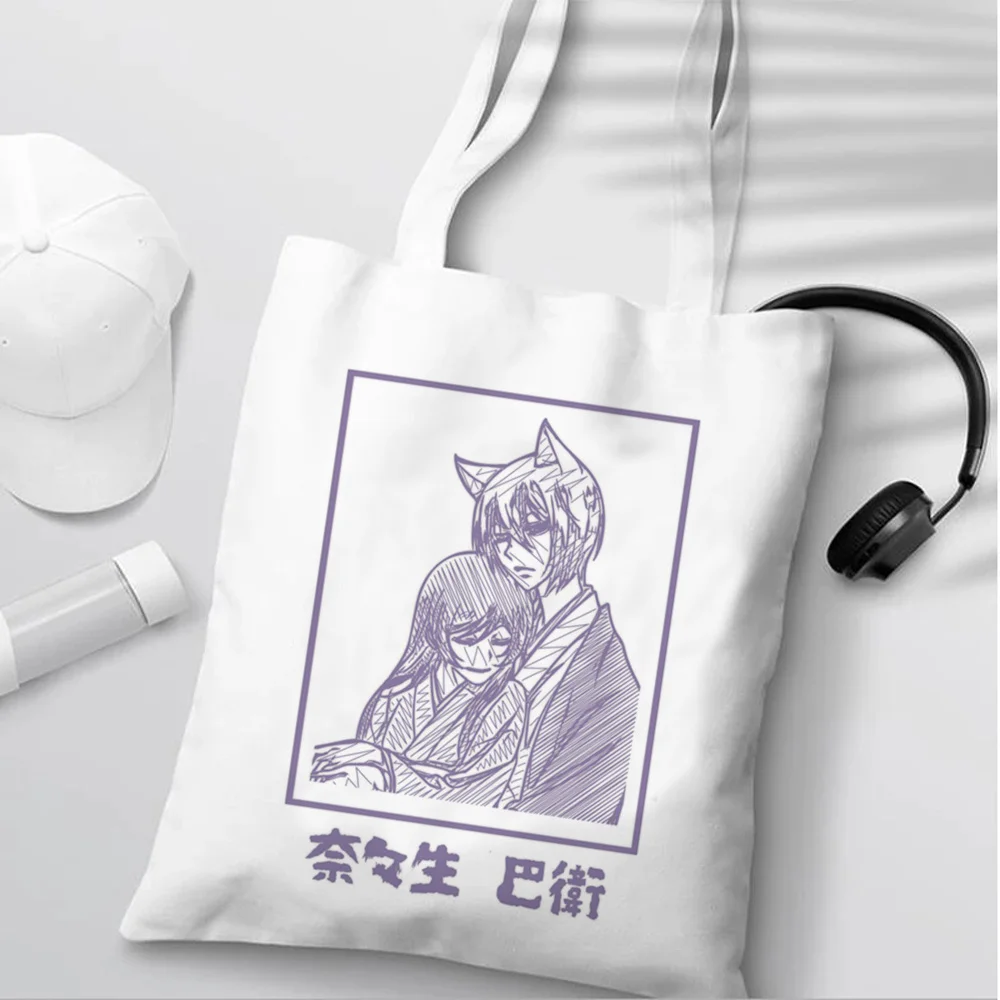 

Tomoe Kamisama Kiss shopping bag recycle bag canvas bolsas de tela eco bag net reciclaje sac tissu