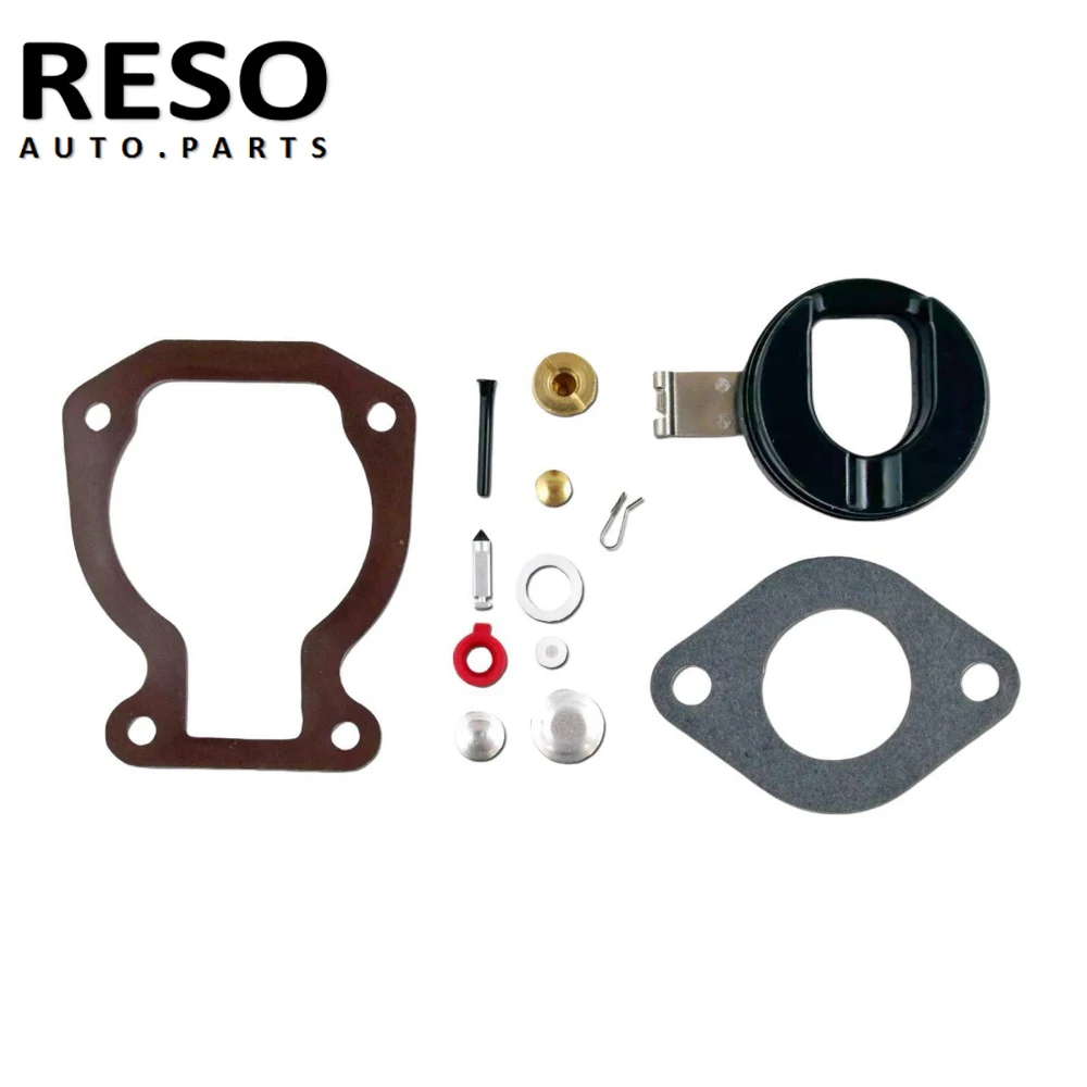 Фото Ремкомплект карбюратора RESO 398453 с поплавком для Johnson Evinrude 9.9-15 л.с. 1974-1988 гг. №1