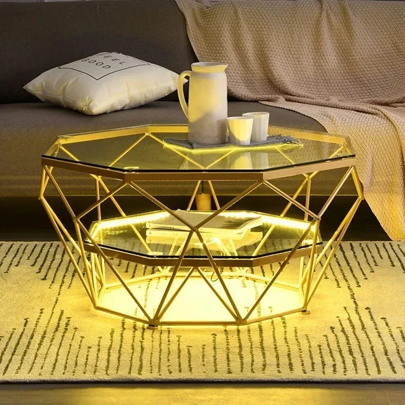 Гламурные минималистичные журнальные столики роскошные уникальные круглые в