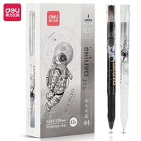 4pcs8pcs 0 38mm high quality pen gel pen signature pen black ink school supplies office supplies stationery