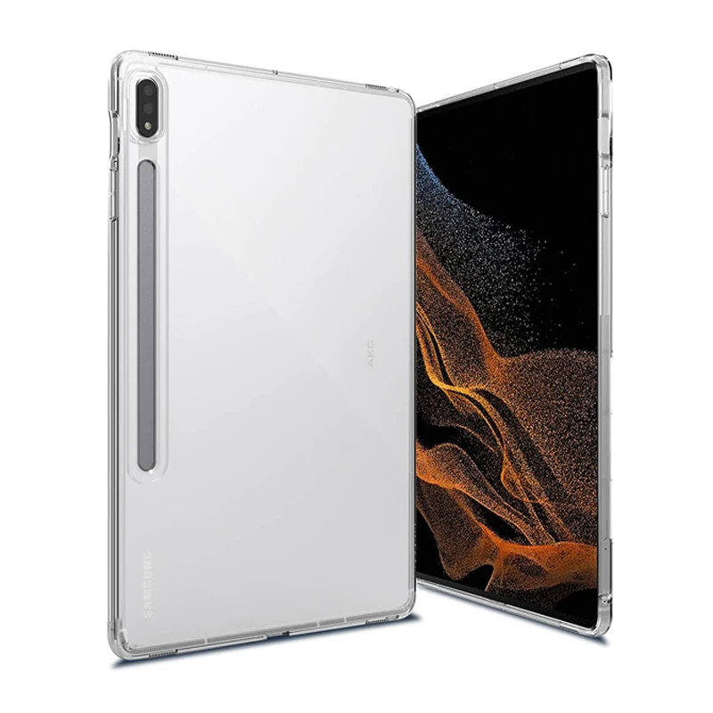 

Transparent Ultra thin HD Case For Samsung Galaxy Tab S8 Silicone Soft Cover For Samsung Galaxy Tab S8 Ultra S8 Plus