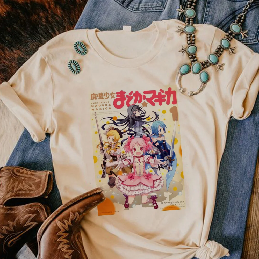 

Puella Magi Madoka Magica t shirt women summer graphic t-shirts female designer 2000s y2k clothing