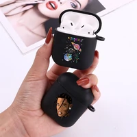 fashion travis scott astroworld case for airpods 1 2 3 pro black luxury soft silicone bluetooth earphone wireless box cover