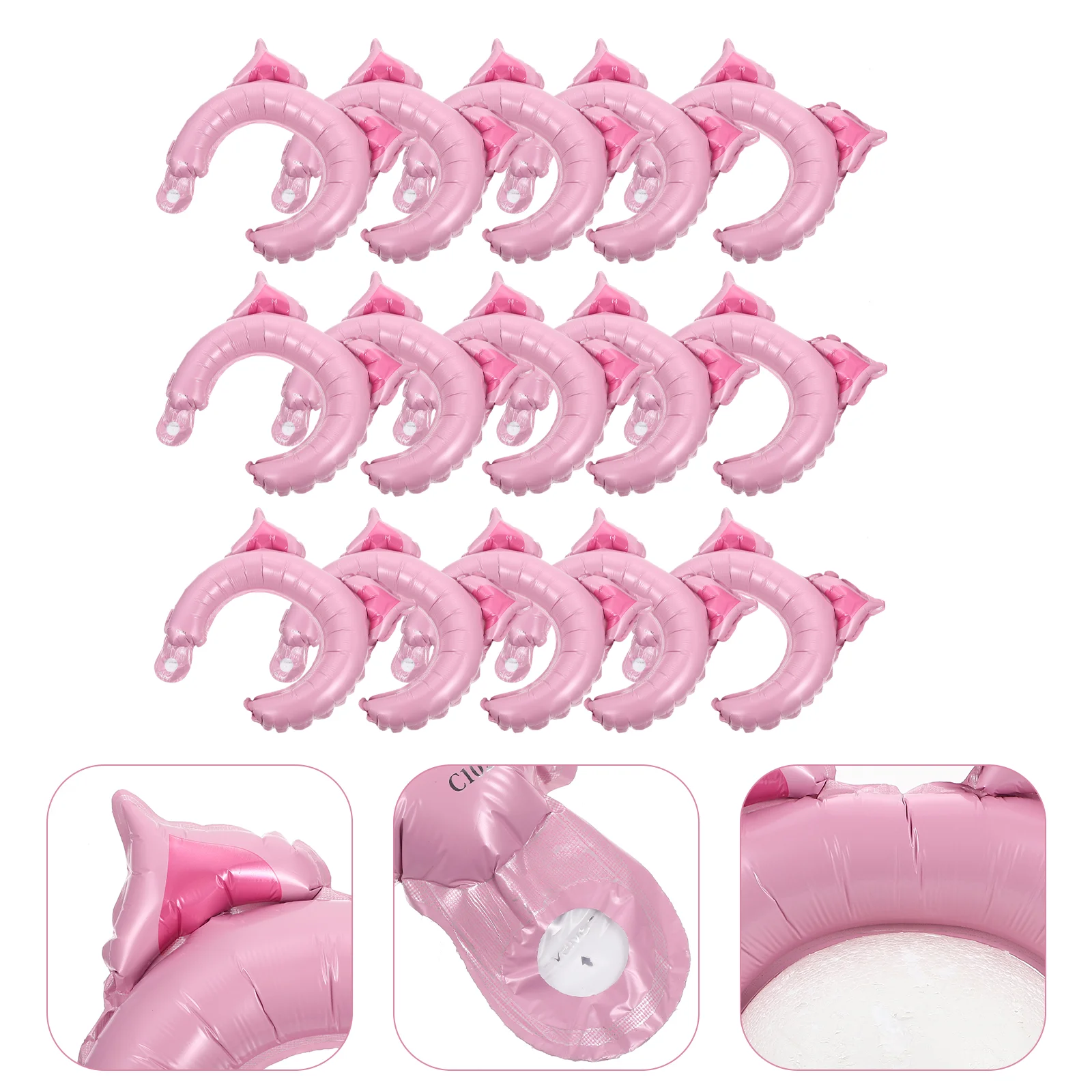 

50Pcs Animal Headbands Animals Balloon Hair Hoops Kids Balloon Decor Cartoon Animals Balloon Headband for Decor Holiday Party