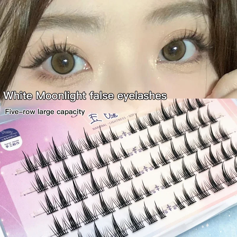 

Segmented Clear Roots Wide And Thin Stems Eyelashes Are Slender And Natural False Eyelashes And Tools Eye Makeup Easy To Clean