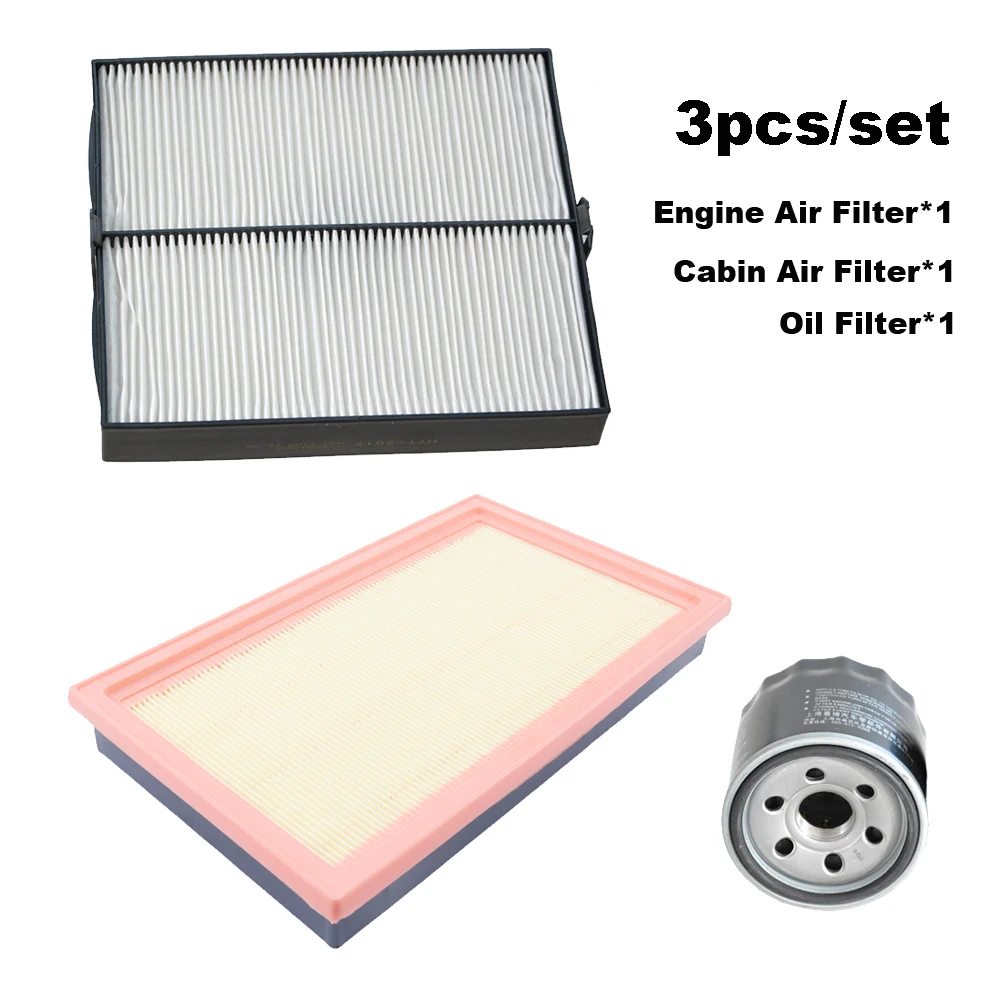 

Набор фильтров из 3 шт. для SUBARU FORESTER (SG) 2003 2004 2005 2006 2007 2008 2,0 л 2,5 л, аксессуары для двигателя, комплект воздушного масляного фильтра для кабины кондиционера