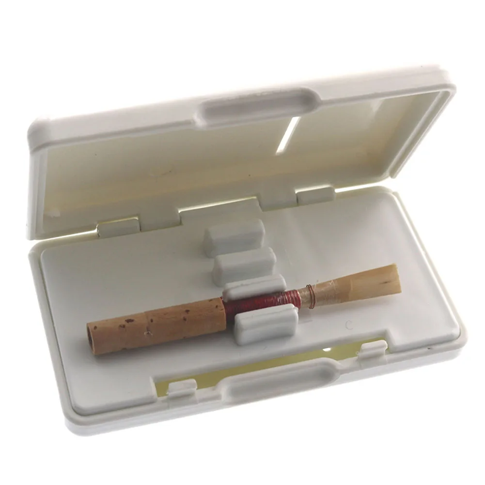 

1 X Bassoon Reeds Case Storage 6 PCS Oboe Reeds Bassoon Reeds Waterproof Anti-fall Protect Reed Hold Box Gift 9.5x5.5x2.2cm