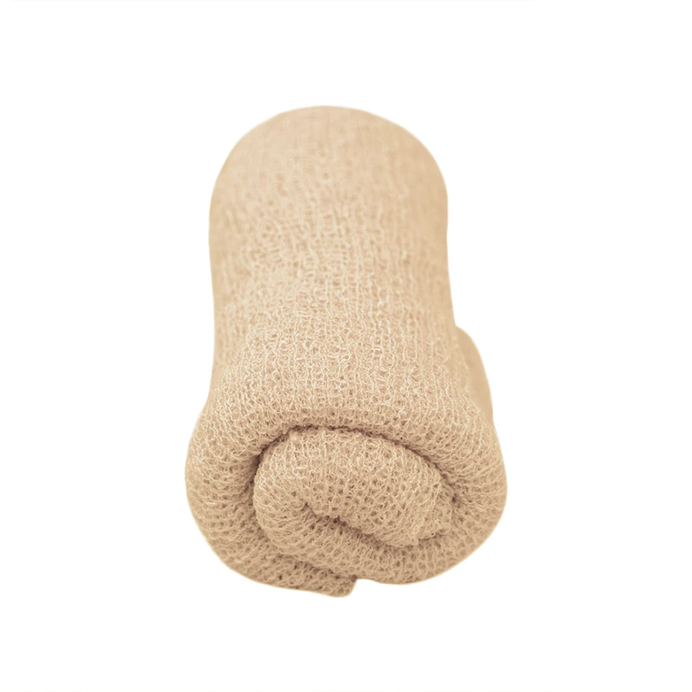 

OUTAD Baby Photography Props Blanket Rayon Stretch Knit Wrap Newborn Photo Wraps Hammock Swaddling Padding Nubble Wraps 40x150cm