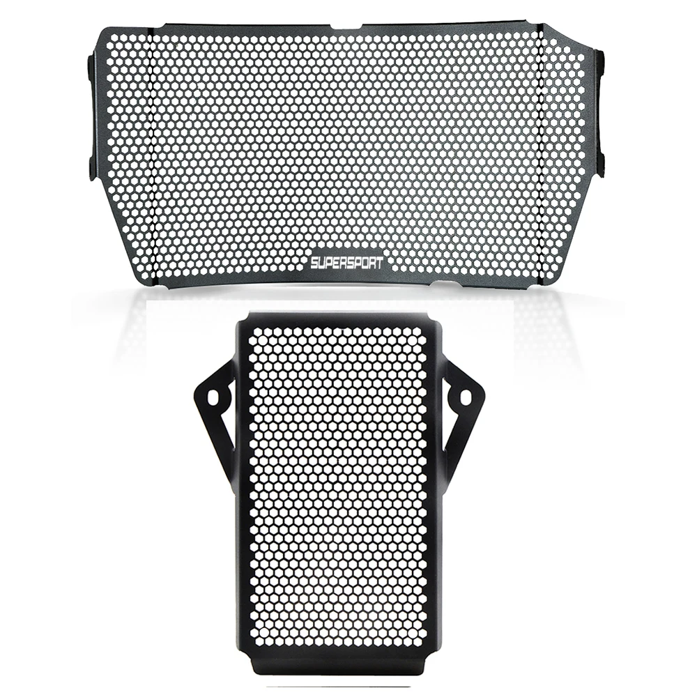 

For Ducati Super Sport 939 S 2017-2023 Motorcycle Radiator Guard Oil Cooler Guard Set SuperSport 939 2017 2018 2019 2020 2021