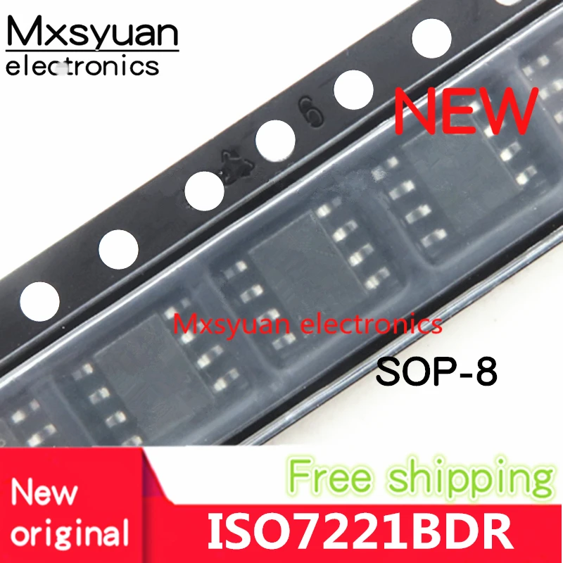 10 шт. ~ 50 шт./лот ISO7221ADR I7221A 17221A SOP8 ISO7221BDR I7221B 17221B ISO7221CDR I7221C 17221C Новый оригинал