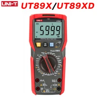uni t professional digital multimeter ut89x ut89xd true rms ncv 20a current ac dc voltmeter capacitance resistance tester