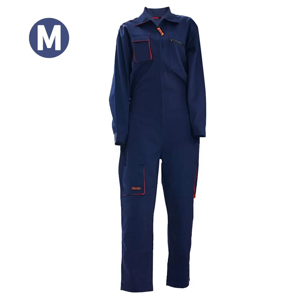 

Long Sleeve Pockets Coveralls Casual Jumpsuit Pants Workshop Working Clothes Dust-proof Protection Clothing