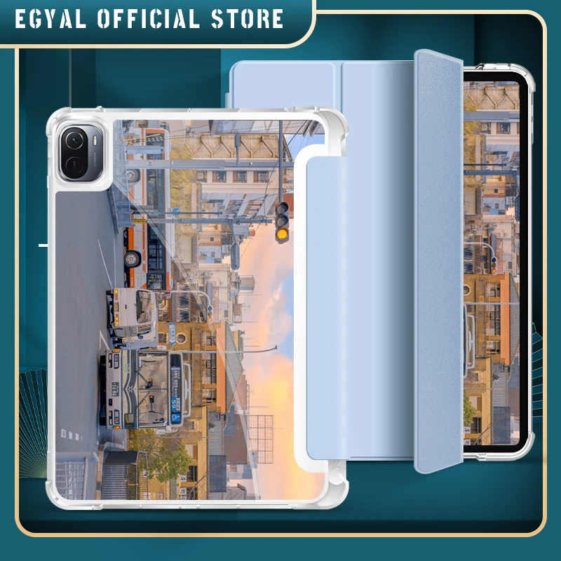 

Чехол EGYAL для планшета Xiaomi Pad 5 2021 Mi Pad 5 Pro, чехол для планшета Xiaomi Pad 5 Pro, чехол с автоматическим пробуждением и спящим режимом