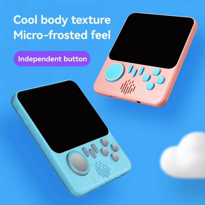 

Retro Video Game Console G7 Built-in 666 Games AV Out Pocket Handheld Game Consoles Ultra-thin Portable Gaming Player Kids Gift
