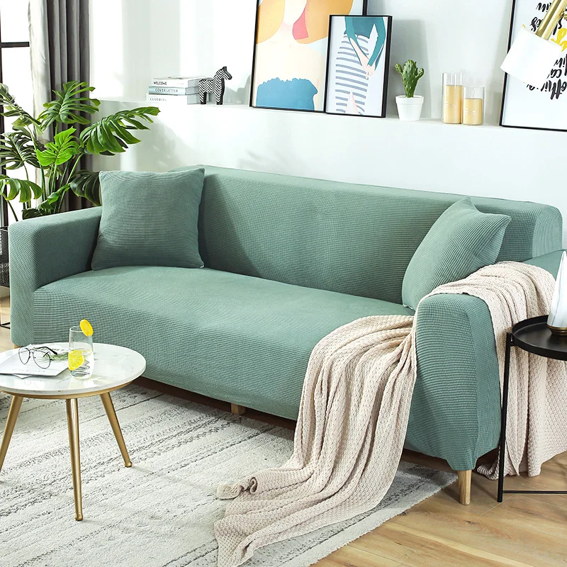 Эластичный чехол для дивана всесезонный Универсальный в скандинавском стиле