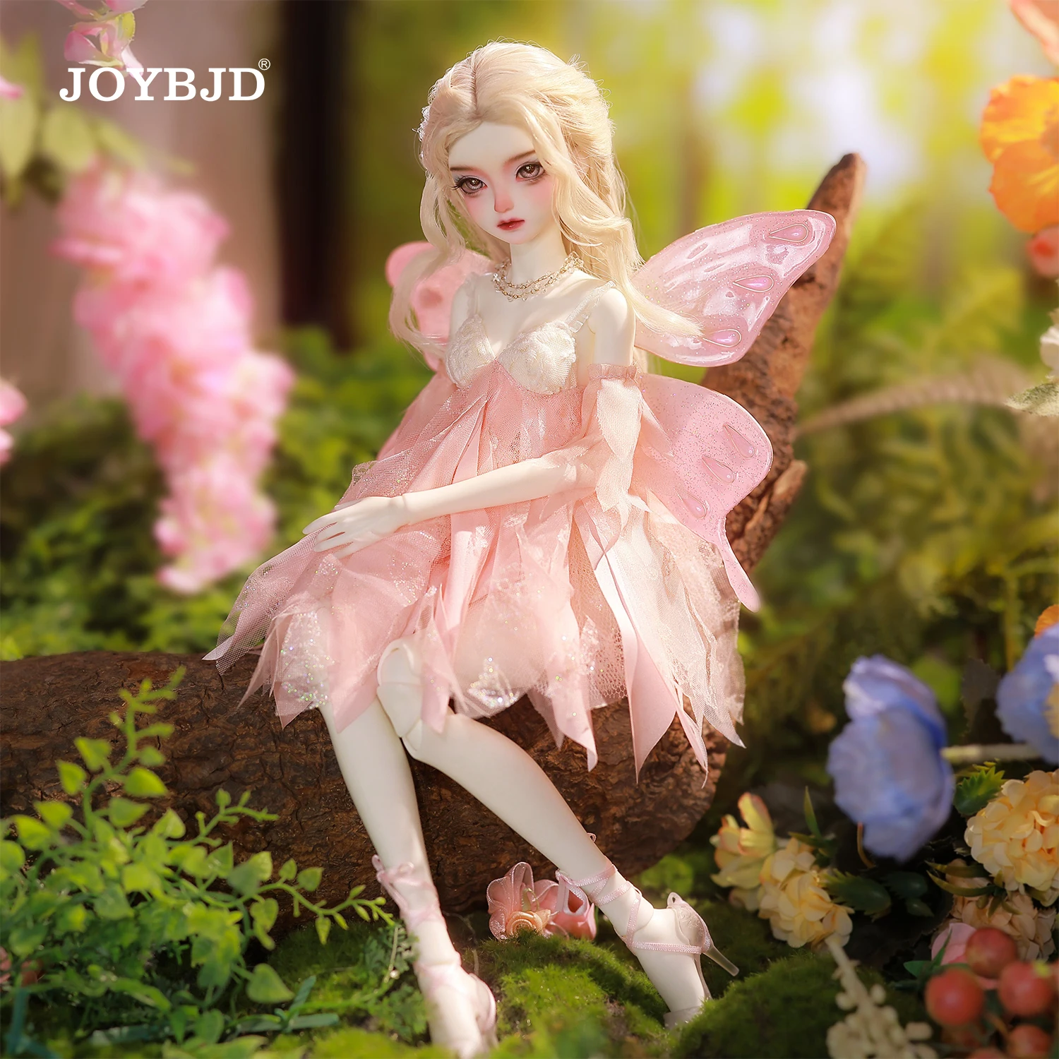 Фото Полный набор кукол Joybjd 1/4 DL BJD — корпус Muxi с нарядками лепестков Сакуры |   Фэнтези Коллекция №5