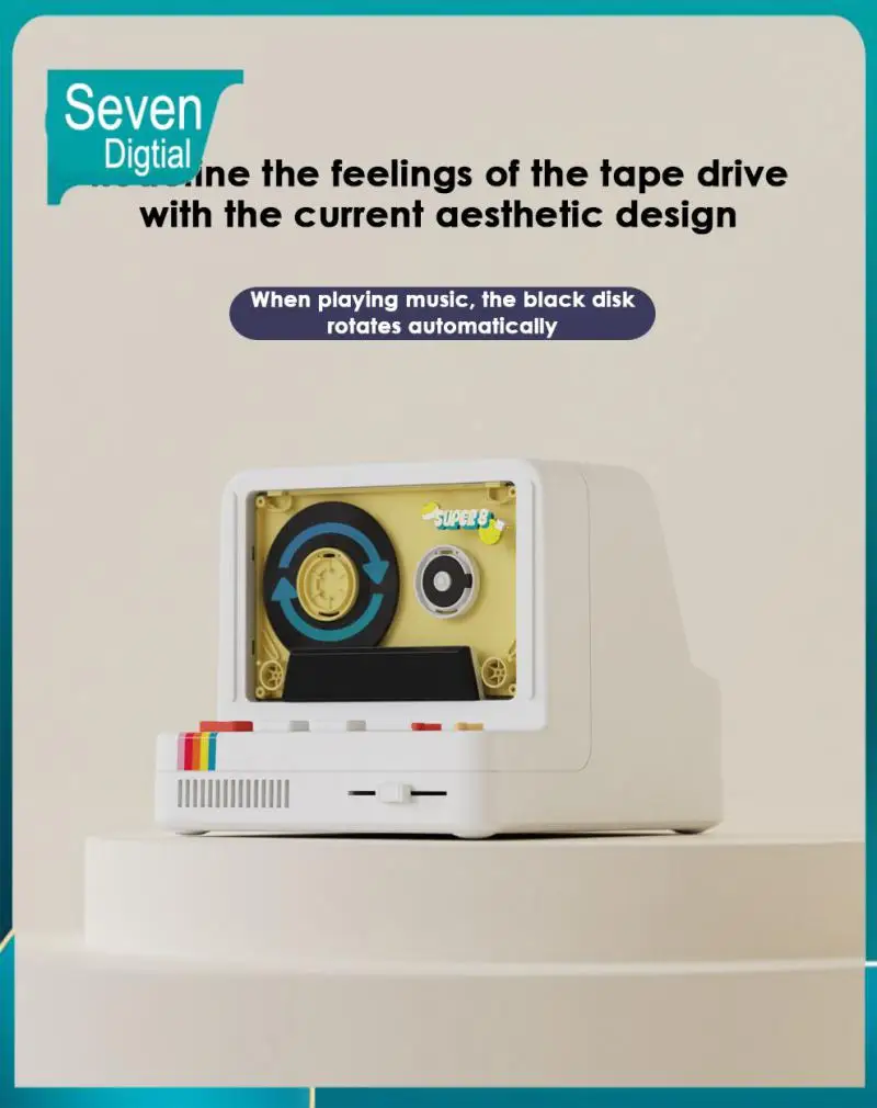 

Multi-function Retro Subwoofer Wireless Audio Fragrance Small Audio Loudspeaker X20 Classic Speaker