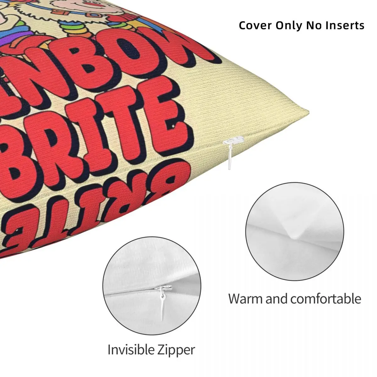 Наволочки Rainbow Brites товары Мягкая Наволочка для подушки квадратные разных