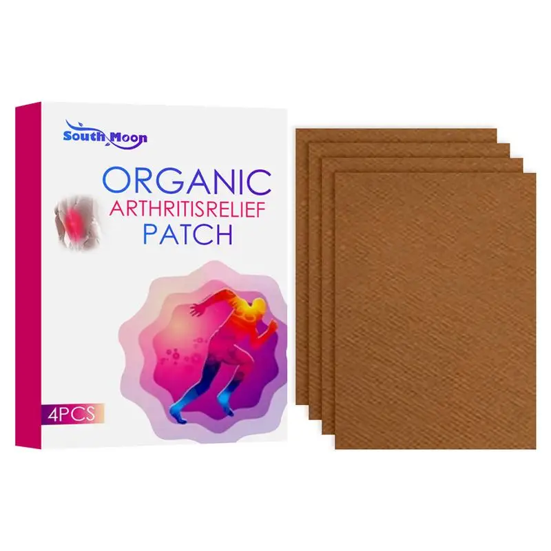 

Пластырь для снятия мышечных суставов, 4 шт.