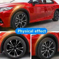 fender universal car wheel eyebrow for ford focus fusion fiesta mondeo mustang decorative scratch proof arch extenders