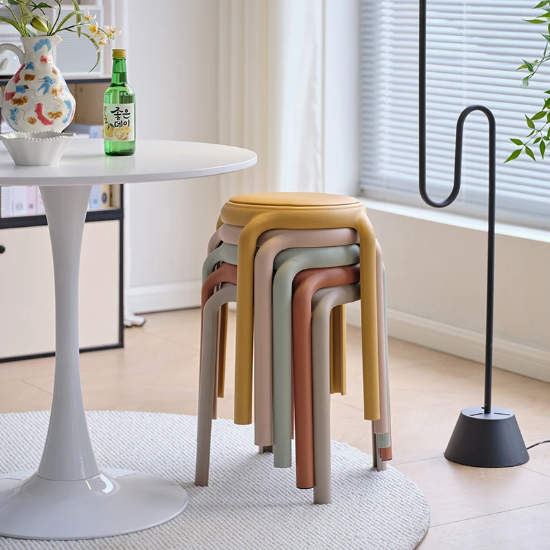 Стулья для гостиной столовой компактная мебель минималистичные табуреты