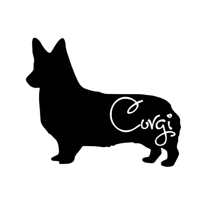 N432 # Автомобильная наклейка животные корги Водонепроницаемая Виниловая Наклейка Автомобильные аксессуары наклейка для самостоятельного стайлинга автомобиля