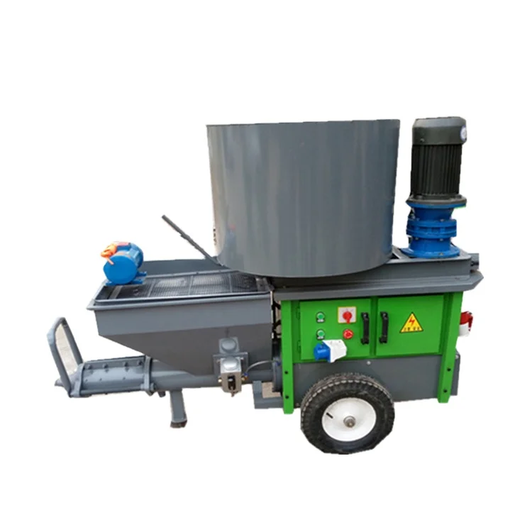 Строительная штукатурная машина с бетономешалкой | Инструменты