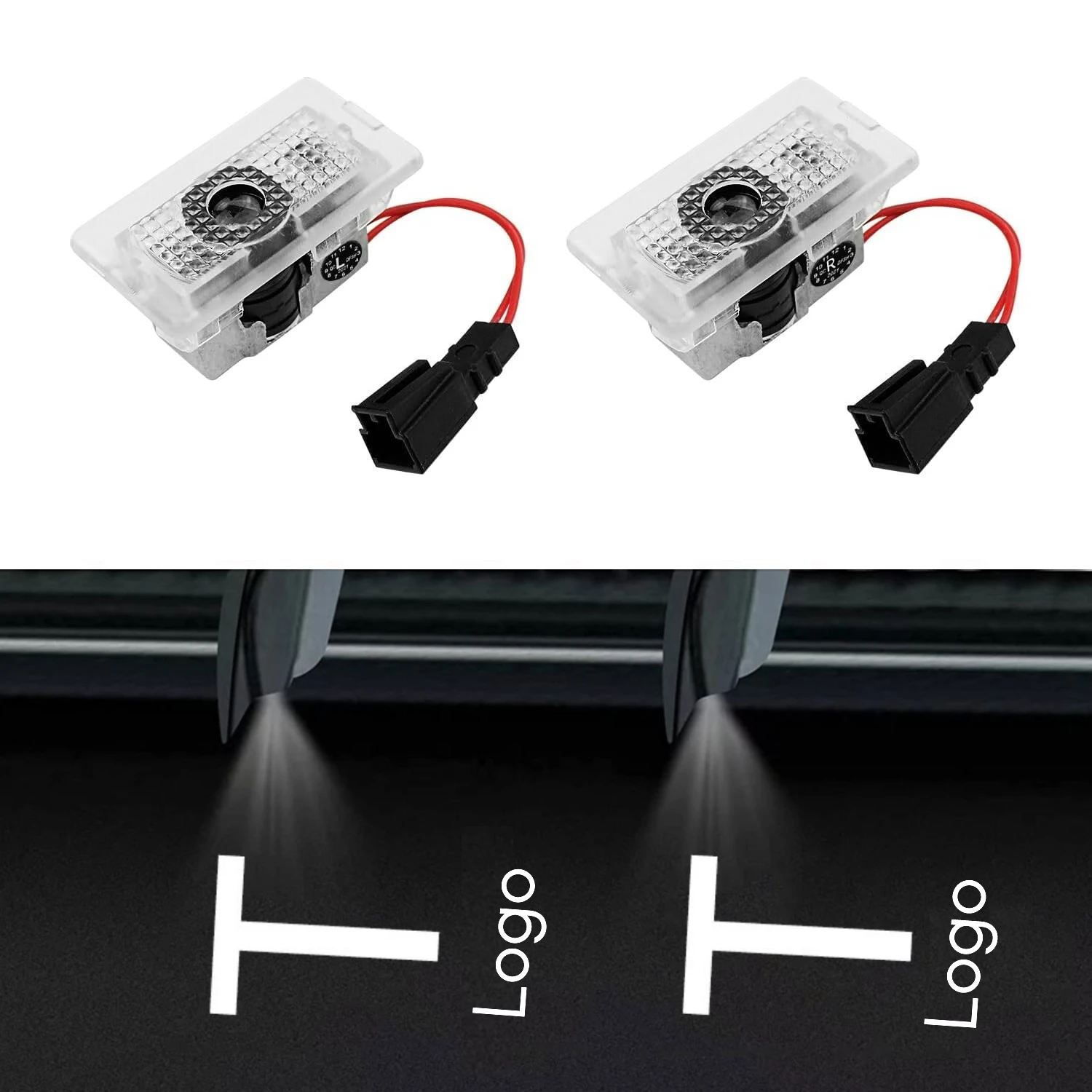 

Для Tesla Welcome Door Puddle Light Model 3 Model X Model Y Model S 2015-2023 HD Светодиодная лампа Проектор Атмосфера 2024 Автомобильные фары