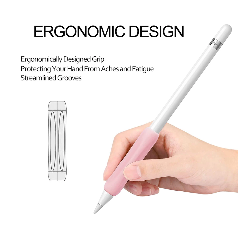 For Apple Pencil case Universal Soft Silicone Non-slip protection Case 1st 2nd Generation apple pen Accessories |