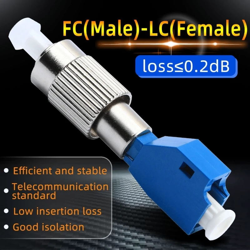 

Y1UB Male to Female Hybrid-Fiber Optical Coupler Converter Adapter Single