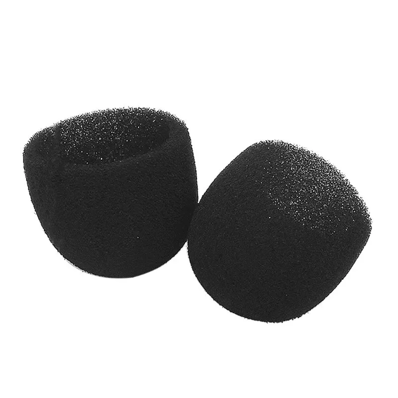 

Black Round Ball Shape Microphone Cap Windscreen Grill Inner Foams Sponge for SLX24 PGX24 PG58 BETA58A Mic Cover