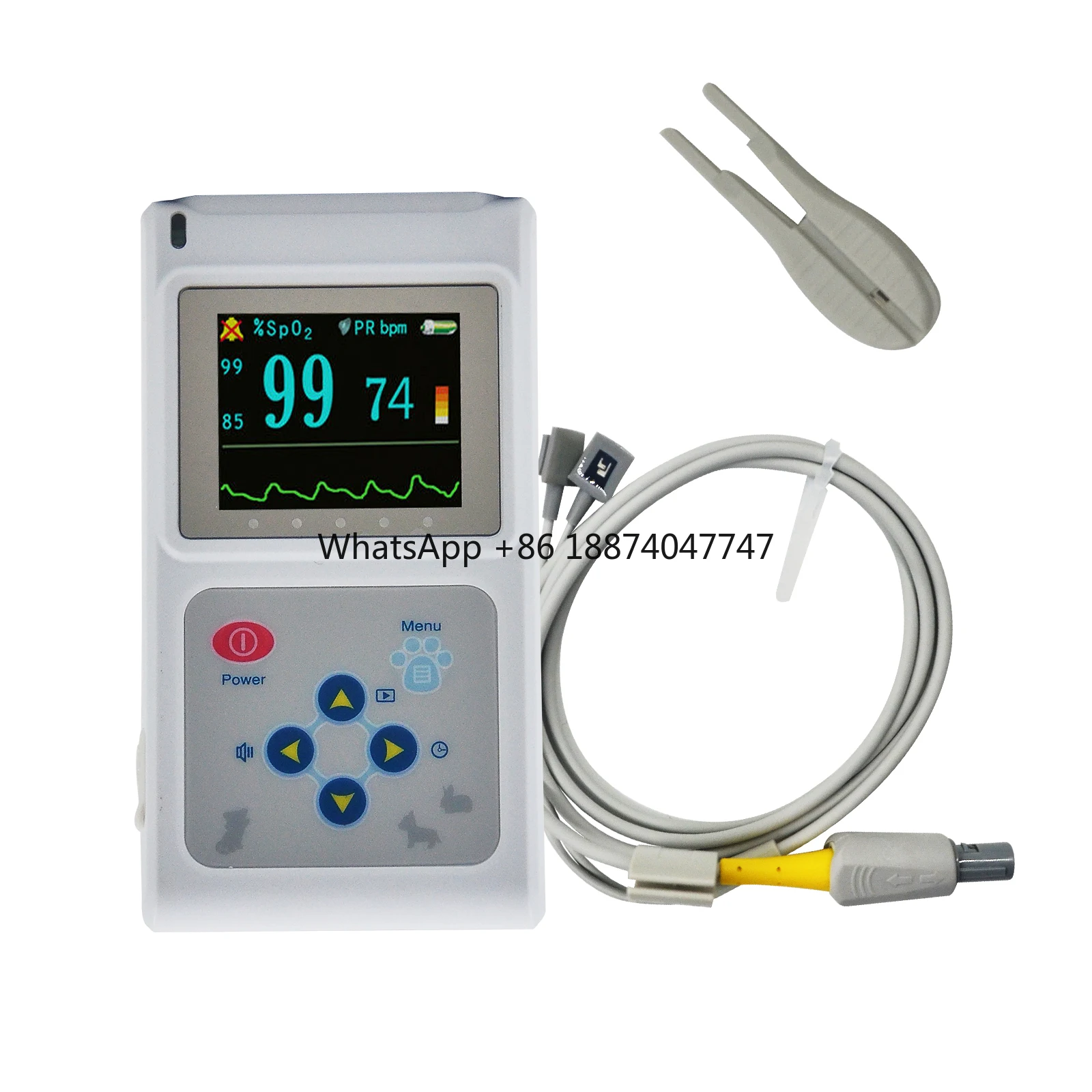 CONTEC CMS60D-VET ручной пульсоксиметр для ветеринарных животных