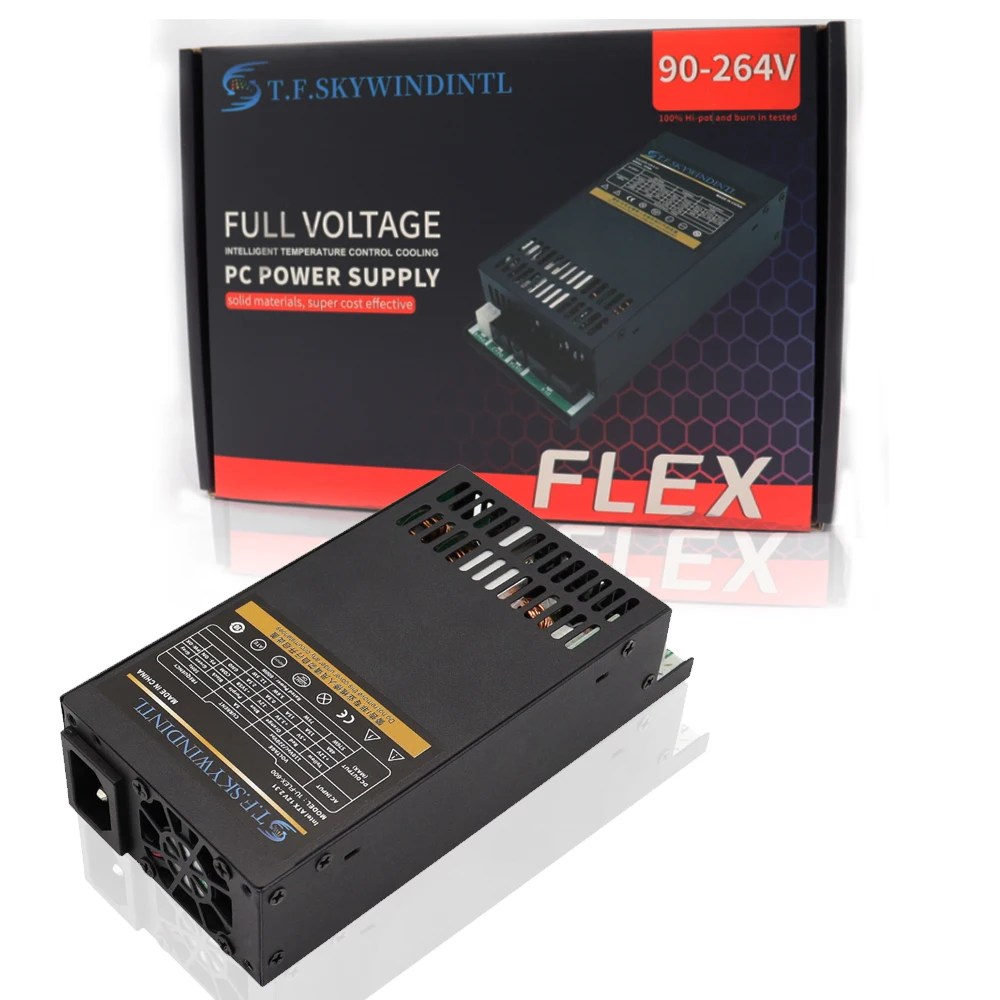 Новый блок питания для Flex itx Nas Small FLEX 600w Small 1U K39 K17 K30 S3 G5, номинальная мощность 600W Peak 650W, блок питания